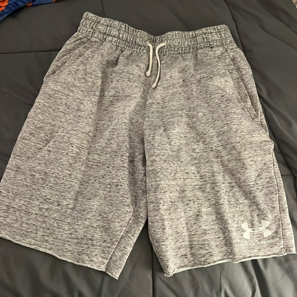 men's underarmour sweater shorts